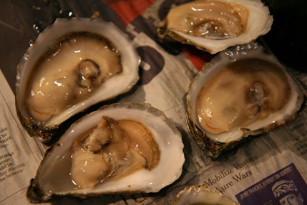 Load up on fresh oysters and prepare a sumptuous dish, Oysters Rockefeller, 